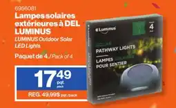 Patrick Morin LUMINUS Outdoor Solar LED Lights offer