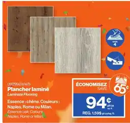 Patrick Morin Laminate Flooring offer