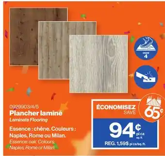 Patrick Morin Laminate Flooring offer