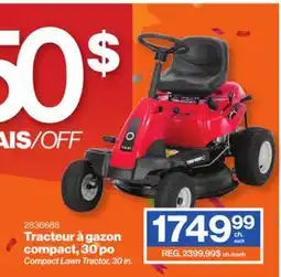 Patrick Morin Compact Lawn Tractor, 30 in offer