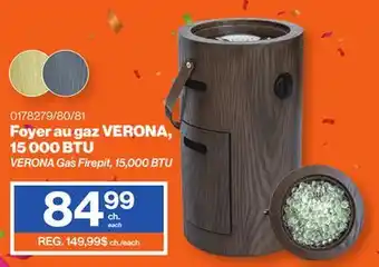 Patrick Morin VERONA Gas Firepit offer