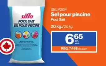 Patrick Morin Pool Salt offer
