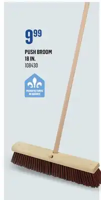 Canac Push Broom 18 in offer