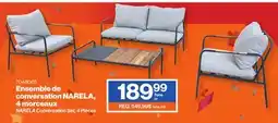 Patrick Morin NARELA Conversation Set offer