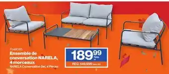 Patrick Morin NARELA Conversation Set offer