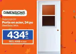 Patrick Morin Steel Door, 34 in offer