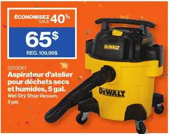 Patrick Morin Wet/Dry Shop Vacuum offer