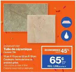 Patrick Morin Ceramic Tile offer