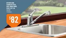 Canac Kitchen Sink Stainless Steel offer