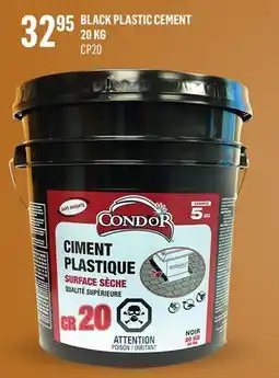 Canac Black Plastic Cement 20 kg offer