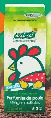 Canac Pure Hen Manure 5-3-2 offer