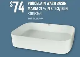Canac Porcelain Wash Basin offer