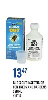 Canac Bug-X Out Insecticide for Trees and Gardens 250 ml offer