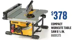 Canac Compact Worksite Table Saw 8 1/4 in offer
