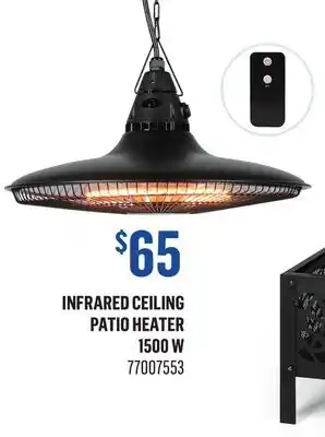 Canac Infrared Ceiling Patio Heater offer