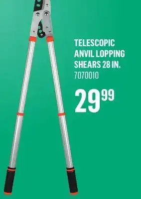Canac Telescopic Anvil Lopping Shears 28 in offer