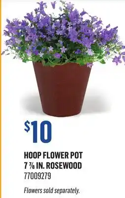 Canac Hoop Flower Pot 7 7/8 in offer