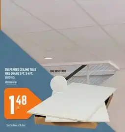 Canac Suspended Ceiling Tiles offer