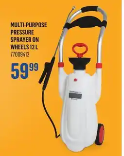 Canac Multi-Purpose Pressure Sprayer On Wheels 12 L offer