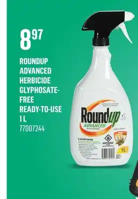 Canac RoundUp Advanced Herbicide Glyphosate-Free offer