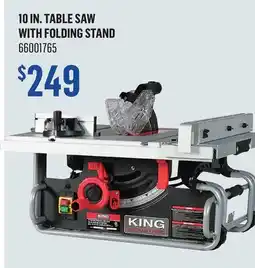 Canac 10 in. Table Saw with Folding Stand offer