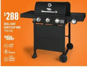 Canac Grill Chef GCB371CSP BBQ offer