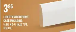 Canac Liberty Wood Fibre Case Moulding 5/8 in. x 2-3/4 in. x 7 ft offer
