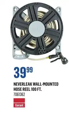 Canac NeverLeak Wall-Mounted Hose Reel 100 ft offer
