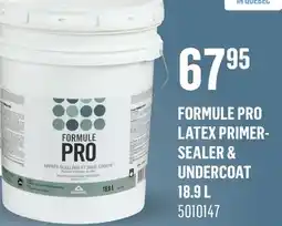 Canac Formule Pro Latex Primer-Sealer & Undercoat 18.9 L offer