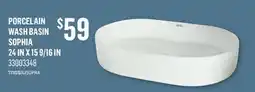Canac Porcelain Wash Basin offer
