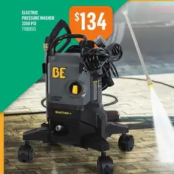 Canac Electric Pressure Washer offer