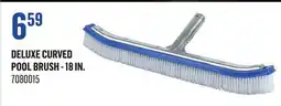 Canac Deluxe Curved Pool Brush - 18 in offer