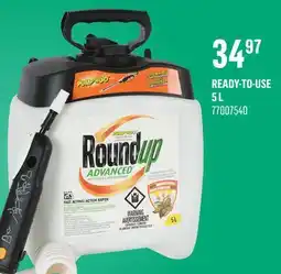 Canac RoundUp Advanced Herbicide Glyphosate-Free offer