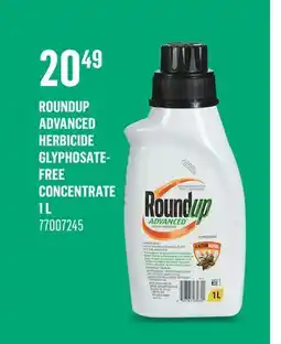 Canac RoundUp Advanced Herbicide Glyphosate-Free offer