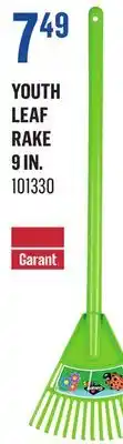 Canac Youth Leaf Rake 9 in offer
