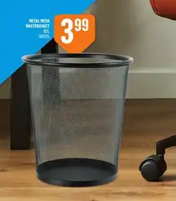 Canac Metal Mesh Wastebasket 12 L offer