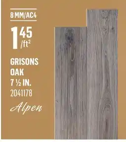 Canac Laminate Flooring offer