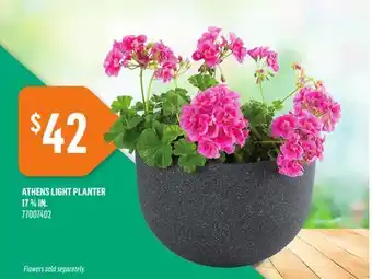 Canac Athens Light Planter offer