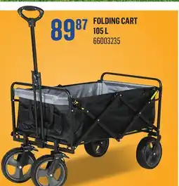 Canac Folding Cart 105 L offer