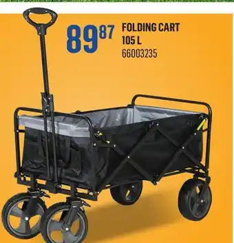 Canac Folding Cart 105 L offer