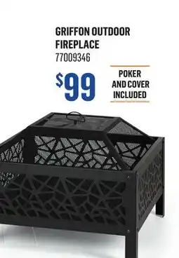 Canac Griffon Outdoor Fireplace offer