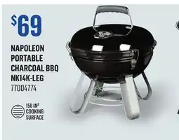 Canac Napoleon Portable Charcoal BBQ offer