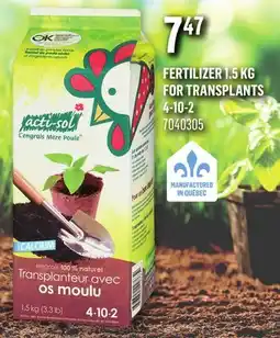 Canac Fertilizer 1.5 kg offer