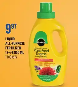 Canac Liquid All-Purpose Fertilizer 12-4-8 950 ml offer