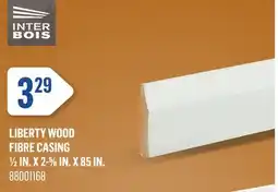 Canac Liberty Wood Fibre Casing 1/2 in. x 2-5/8 in. x 85 in offer