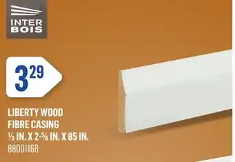 Canac Liberty Wood Fibre Casing 1/2 in. x 2-5/8 in. x 85 in offer