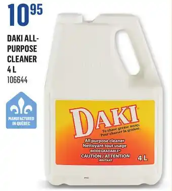 Canac Daki All-Purpose Cleaner offer
