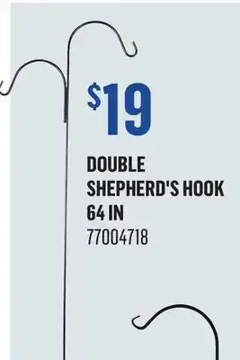 Canac Double Shepherd's Hook offer