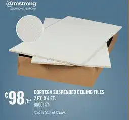 Canac Cortega suspended Ceiling Tiles offer