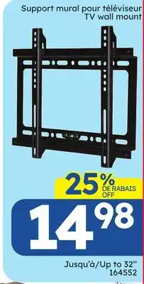 Rossy TV wall mount offer